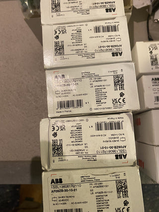 ABB AF09Z-30-10-21 Schütz 24–60V AC/DC 25A 3-polig neu OVP1