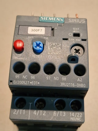 1x Siemens Sirius 3VA9988-0BF22 Überlastrelais 5,5-8A 690V Schalter #12 NEU o.OV0