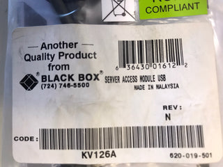 APC KVM 2G USB Server module Black Box (724) 746-55004