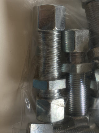 13x Gerade Schottverschraubung 10mm (10L) – Stahl verzinkt – Neu & Unbenutzt0