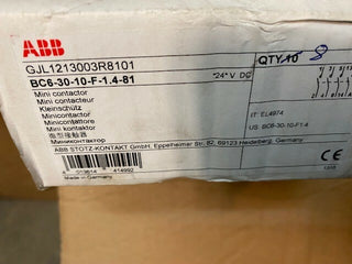 ABB BC6-30-10-F-1.4-81 Kleinschütz Mini-Leistungsschütz 24V DC – NEU0
