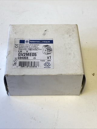 Telemecanique GV2ME05 Motorschutzschalter 0,63-1A (034303) – Neu & OVP1