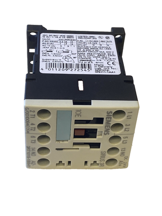 Siemens SIRIUS Leistungsschütz 3RT1015-1BB41 | 3kW 24V DC | Baugröße S00 | Gebra4