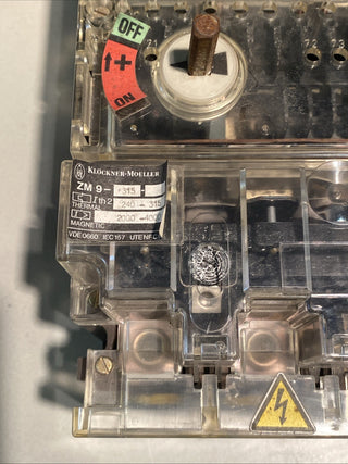 Moeller (Eaton) NZM9-315 / ZM9-315 Leistungsschalter | 3-polig | 315A | Geprüft3