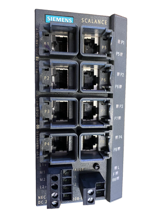 Siemens SCALANCE X208 – Managed Industrial Ethernet Switch (6GK5208-0BA10-2AA3)0