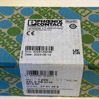 Phoenix Contact AXL E PB DI16 M12 6P (2701498) – Digitalmodul – NEU & OVP4