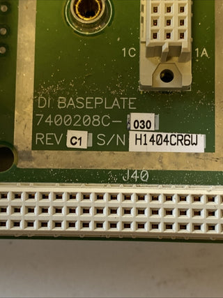 Triconex 7400208C-030 Base Plate REV C1 | Schneider Electric | Gebraucht3