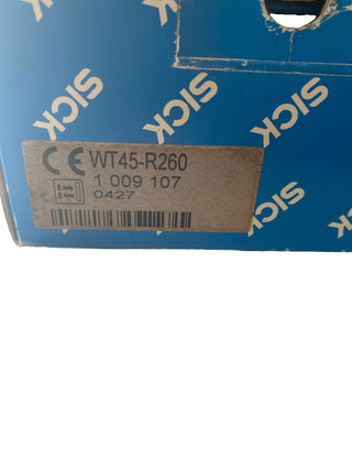 SICK WT45-R260 Reflexions-Lichttaster | 1009107 | NEU & OVP | Hintergrundausblen1