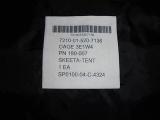 Orig. US Army Skeeta-Tent Moskitonetz für Feldbett NSN 7210-01-520-71364