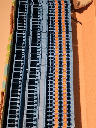44x Phoenix Contact 3209675 Durchgangsreihenklemme 5.2mm Schnellanschluss Blau2
