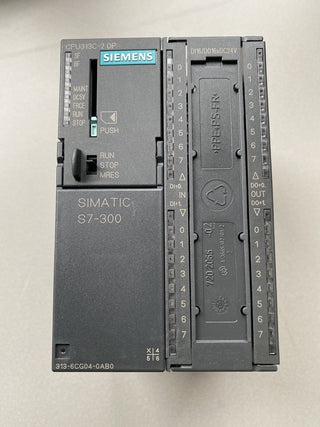 Siemens 6ES7313-6CG04-0AB0 CPU 313C-2 DP PLC SPS S7-300, 128KB, PROFIBUS0