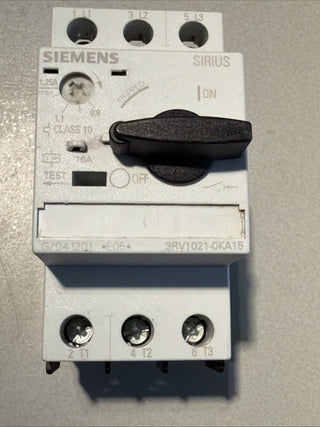 Siemens 3RV1021-0KA15 (oft auch als Teil der 3RV1-Serie geführt)6