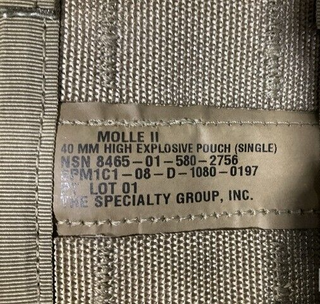 NEU USGI OCP Multicam Molle Grenadier 16-Pouch Granatentaschen-Set5