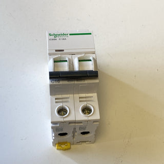 Schneider A9F79216 Leitungsschutzschalter Acti9 iC60N 2P 16A C-Char 6kA NEU3