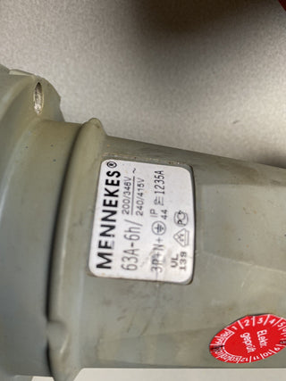 14x MENNEKES Industriestecker CEE-Stecker Posten Konvolut 16A / 32A GEBRAUCHT3