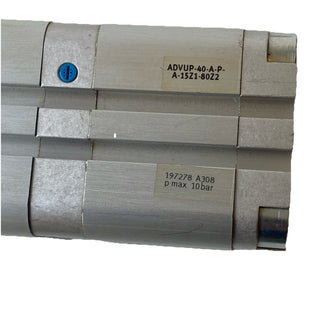 Festo ADVUP-40-A-P-A-15Z1-80Z2 Mehrstellungszylinder 197278 40mm Bohrung 15/80mm8