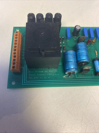Vintage Leiterplatte POWER LIMIT-02 Platine PCB gebraucht
