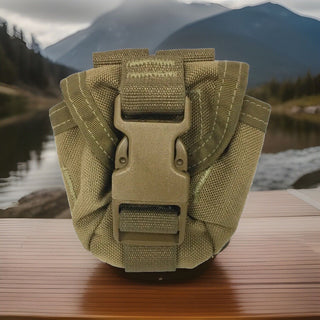 USMC M-67 Granatentasche coyote Braun MOLLE ILBE FILBE NSN 8465-01-558-51851