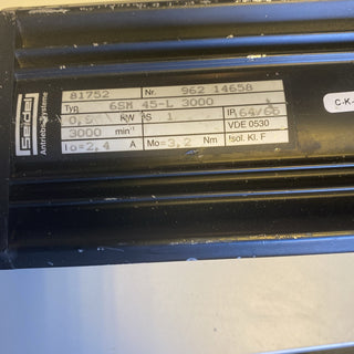 6SM 45-L 3000 3.2NM 2.4A 0.9KW 3000U SEIDEL1
