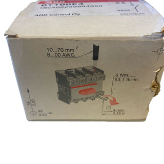 ABB OT100E4 100A Allzweck-Schaltunterbrecher-Isolator1