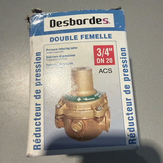 Socla Desbordes 149B7057 Druckminderer 3/4" DN20 Wasser Druckregler Bronze neu2
