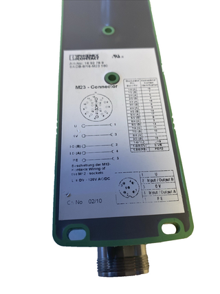 Phoenix Contact Verteilerbox SACB-8/16-M23 180, 1692789, 8x M12 auf M23, gebrauc4