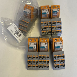 6x Phoenix Contact 2903677 Relais + 2900934 RIF-2-BPT/4x21 Relaissockel1
