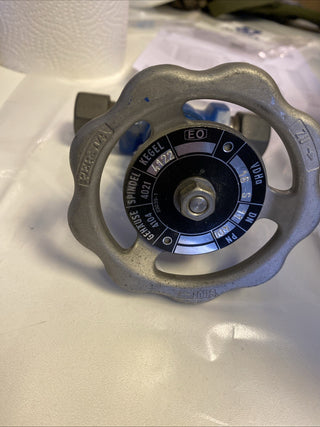 Persta Absperrventil DN 11 PN 400 VDHa 16S Anschluss ½ Zoll3