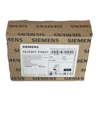 Siemens SENTRON Leitungsschutzschalter 5SJ4201-7HG41 – NEU & OVP0
