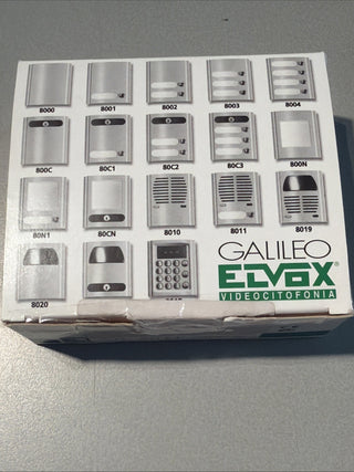Vimar / Elvox Galileo 8011 Türsprechmodul Audio 1 Taste – neu mit OVP0