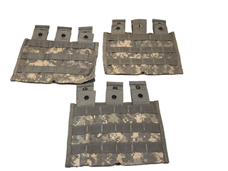 LOT von 3 US Military Molle II Triple Mag Pouch ACU Digital NSN 8465-01-525-05989