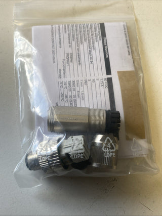 Phoenix Contact SACC-M12MSD-4Q SH 1543223 M12 Stecker D-kodiert 4-polig NEU & OV