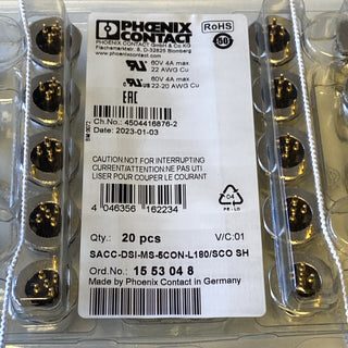 Phoenix Contact 1553048 SACC-DSI-MS-5CON-L180/SCO SH Wanddurchführung SPS PLC1