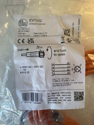 02565356 IFM EVT002 ADOGH040VAS0010E041