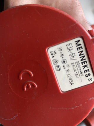 14x MENNEKES Industriestecker CEE-Stecker Posten Konvolut 16A / 32A GEBRAUCHT6