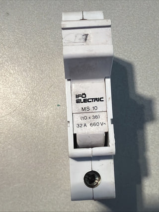 2x DF Electric PMF 10x38 Zylindersicherungshalter 32A 690V 480032 DIN gebraucht5