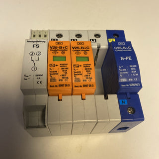 OBO Bettermann Kombi-Ableiter Set | V25-B+C | Überspannungsschutz6