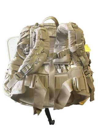 Original USGI USMC FILBE Pack System Rucksack Komplett Coyote Brown Marine Corps