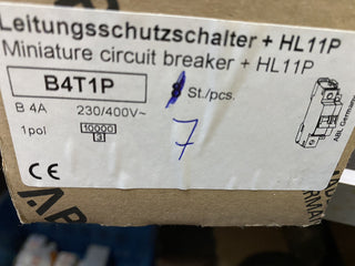 7x ABL SURSUM B4T1P +hl11p Leistungsschalter0