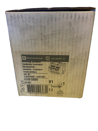 TELEMECANIQUE  Wendeschützkombination LC2D12BDV IP20 Schützkombinationen2