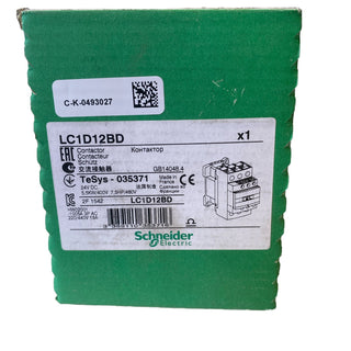 Leistungsschütz LC1D 3p, +1S+1Ö, 5.5 kW, 12 A, 400 V AC3, Spule 24 V DC Schneide1