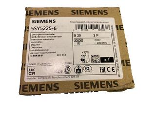 Siemens 5SY5225-6 Leitungsschutzschalter B25 2-polig 10kA (NEU & OVP)2