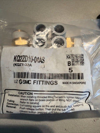3X Neu SMC KQ2ZD10-04AS Connector4