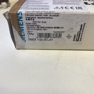 Siemens SIRIUS Positionsschalter 3SE5132-0CJ01 Rollenhebel Schalter SPS PLC1
