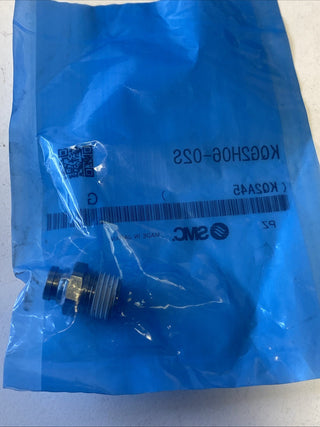 SMC KQG2H06-02S Gerade Steckverschraubung 6mm - R 1/4" Edelstahl SUS316 NEU2