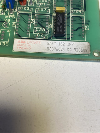 ABB Saft 162 INP 58096024 Analog Input Board / Allen-Bradley 503596 - Gebraucht