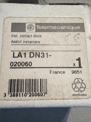 Telemecanique LA1DN31 Hilfsschalterblock TeSys 3NO/1NC neu0