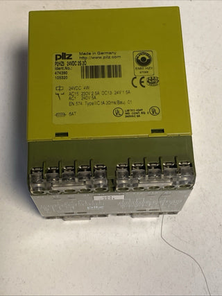 Pilz P2HZ5 24VDC Sicherheitsrelais Zweihandrelais 474390 | Gebraucht