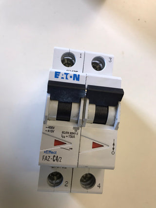 Eaton FAZ-C4/2 Leitungsschutzschalter | 2-polig | 4A | Charakteristik C | 2787521