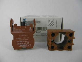 Siemens Schaltelement mit Halter 3SB1 300-0B Contact Block Holder Neu1